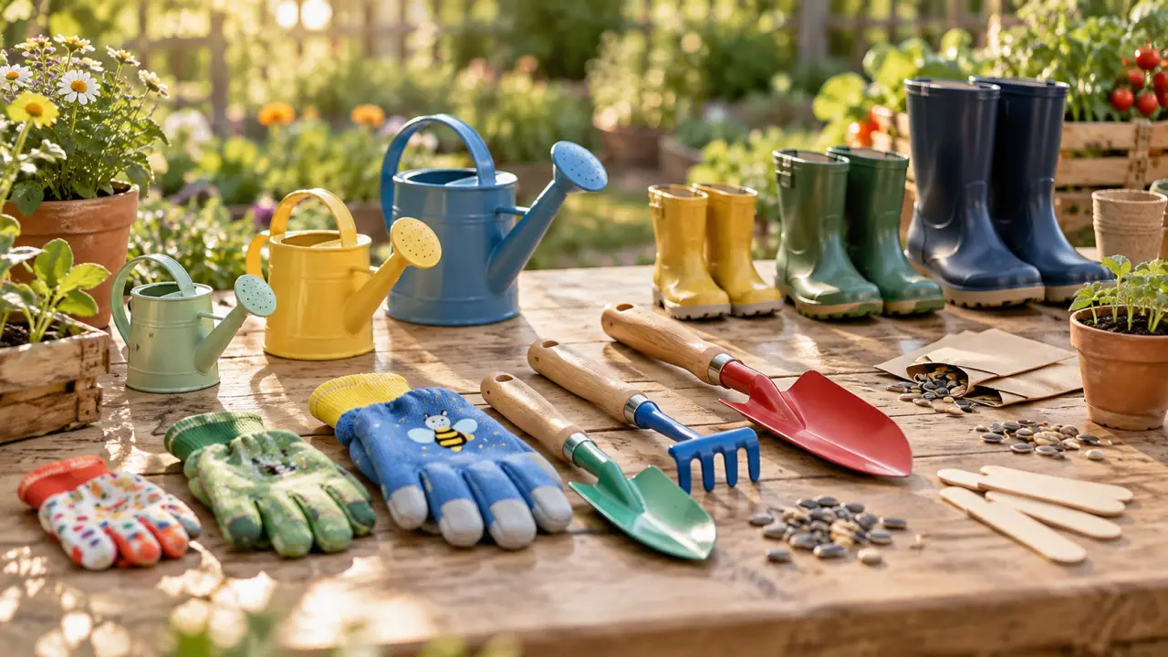 Panoplie du petit jardinier : quels outils selon l'âge, avant tout achat