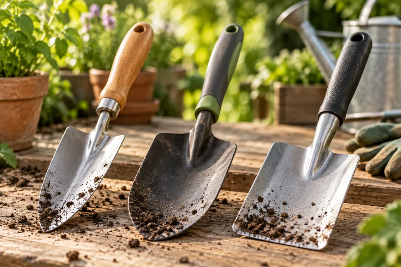 Pelle de jardinage : les bons critères pour choisir forme, manche et matériau