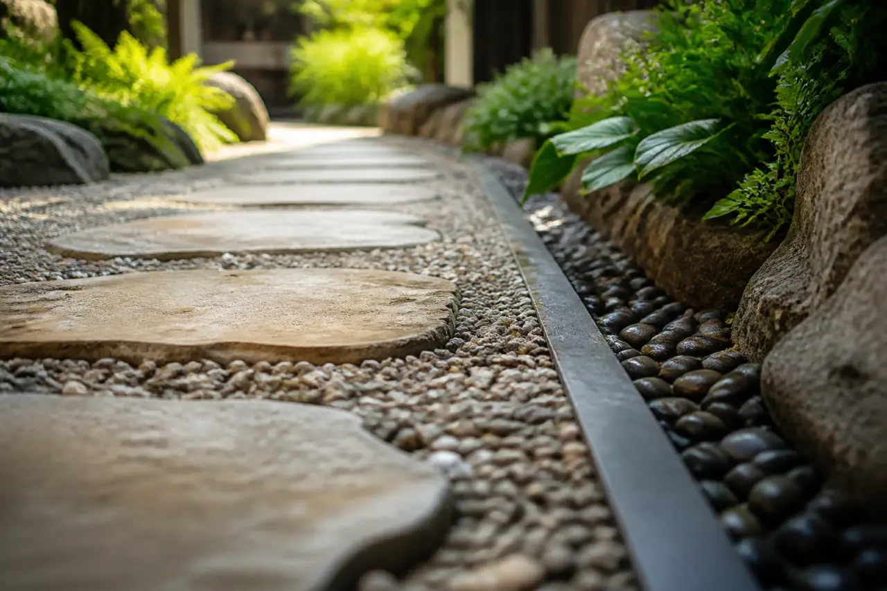 Aménagement d’allée de jardin : quelle largeur, quel drainage, quel revêtement choisir ?