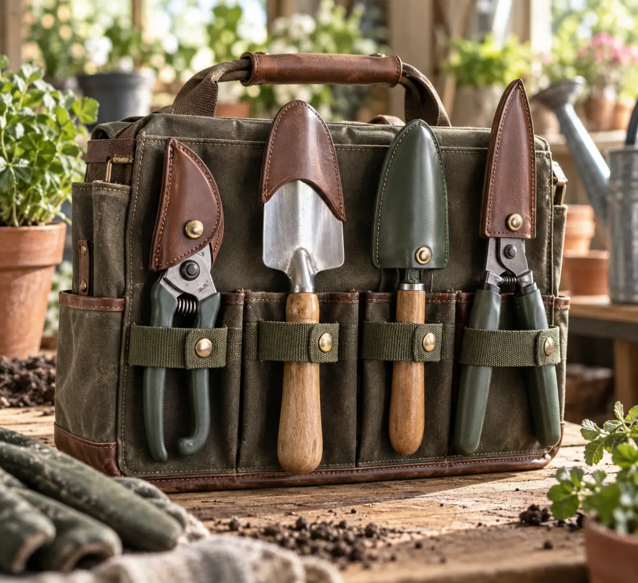 Porte-outils de jardinage : protégez vos lames et évitez les chutes