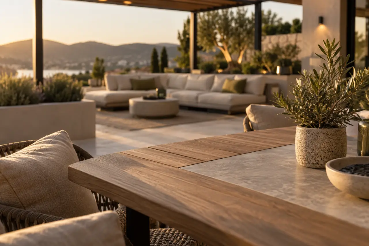 Terrasse moderne : 5 règles d'or pour un aménagement design et fonctionnel