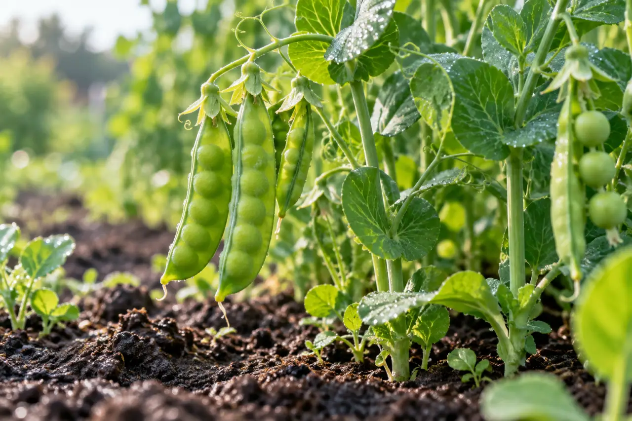 Petits pois au jardin : semer au frais, récolter avant qu’ils deviennent farineux